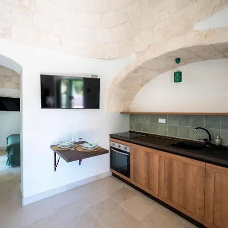Charming Trulli With Pool & Jacuzzi Вилла Альберобелло